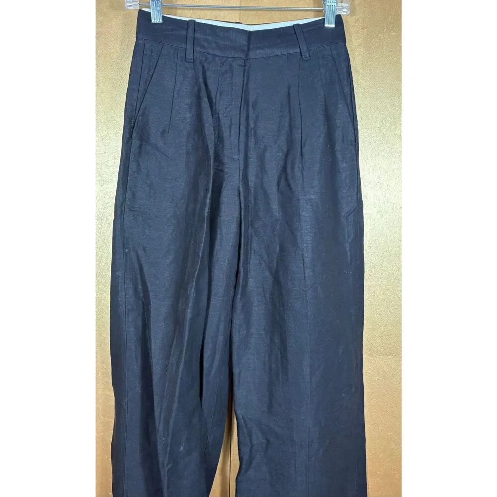 Wilfred effortless linen blend pants size 0